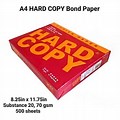 A4 Paper Hard Copy