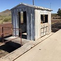 Abandoned Cinder Block House Mojave Desert