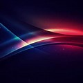 Abstract Red and Blue Perspectives Background
