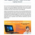 Acer Help Support
