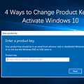 Activate Change Product Key Windows 10