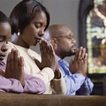 African American Kids Praying