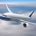 Aircraft Futuristic White Background