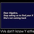 Algebra Find X Meme