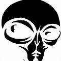 Alien Spray-Paint Stencil