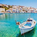 Andros Island Cyclades Landscape