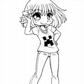 Anime Characters Coloring Pages