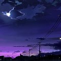 Anime Moon Night Wallpaper