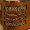 Antique Radio Speaker Grill Cloth