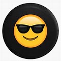 Apple Emoji Black Background