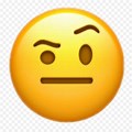 Apple Emoji Serious Face