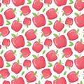 Apple Pattern Wallpaper for Kitchen