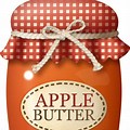 Apple Pumpkin Butter Clip Art