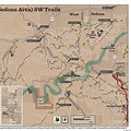 Arizona Hiking Trails Map