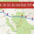 Arizona Route 66 Road Map