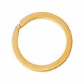 BHP 25 Year Gold Key Ring