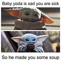 Baby Yoda Sick Meme