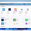 Background Images of Microsoft App Store in Windows 11