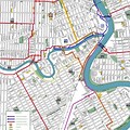 Bike Lock Map Winnipeg Downtown