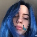 Billie Eilish Blue Hair