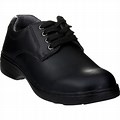 Black Lace Up School Shoes