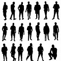 Black Silhouette People Small