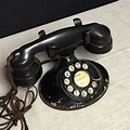 Black Vintage Western Electric Rotary Phone