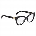 Black and Gold Fendi Eyeglasses
