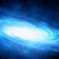 Blue Spiral Galaxy