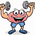 Brain Exercise Cartoon Clip Art