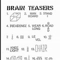 Brain Teasers for Middle School