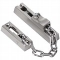 Brushed Silver Door Security Chain