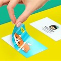 Business Card Sticker Paper