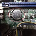 CMOS Battery On Motherboard