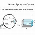 Camera Human Eye Imaging Principle