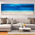 Canvas Ocean Print Artwork