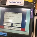Card Only Self-Checkout
