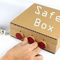 Cardboard Box Locking Mechanism