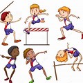 Cartoon Athletics for Kids
