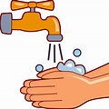 Cartoon Hand Washing Clip Art