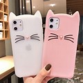 Cat Phone Case iPhone 14 Clear