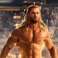 Chris Hemsworth Buff Thor Love and Thunder