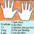 Christian Attitude of Gratitude Worksheet