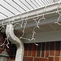 Christmas Green Leaves Gutter Lights