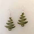 Christmas Tree Earrings DIY