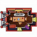 Clue Game Board Library Clip Art