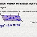 Co Interior Angles of a Parallelogram