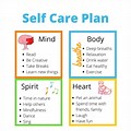Creating a Self-Care Plan