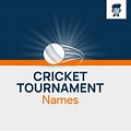 Cricket Tournament Name. Fonts