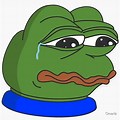 Crying Pepe Frog Greenscreen